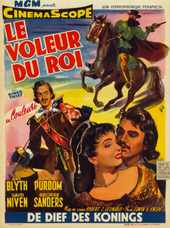 Repro 30x40cm - VOLEUR DU ROI (le) - Belge