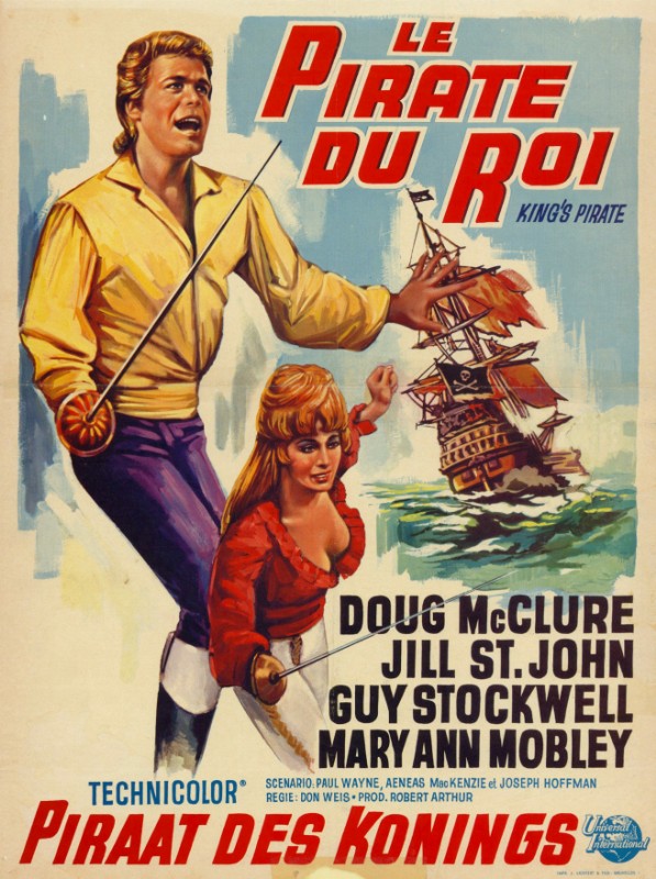 Repro 30x40cm - PIRATE DU ROI (le) - Belge