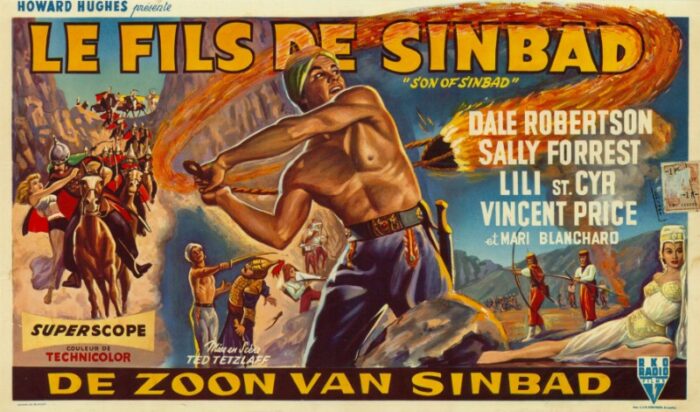 Repro 30x40cm - FILS DE SINBAD (le) - Belge