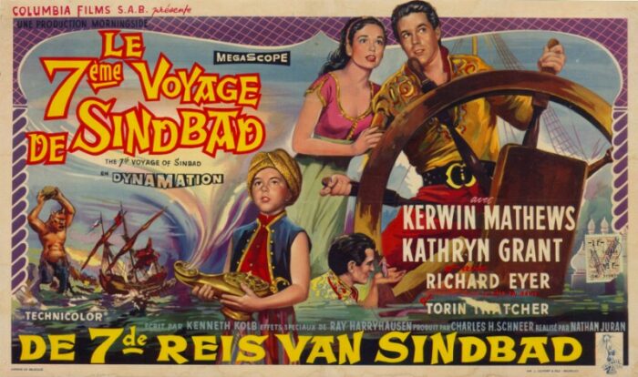 Repro 30x40cm - SEPTIEME VOYAGE DE SINBAD (le) - Belge