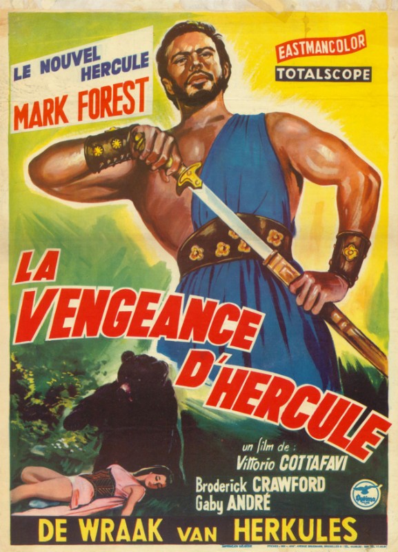 Repro 30x40cm - VENGEANCE D'HERCULE (la) - Belge