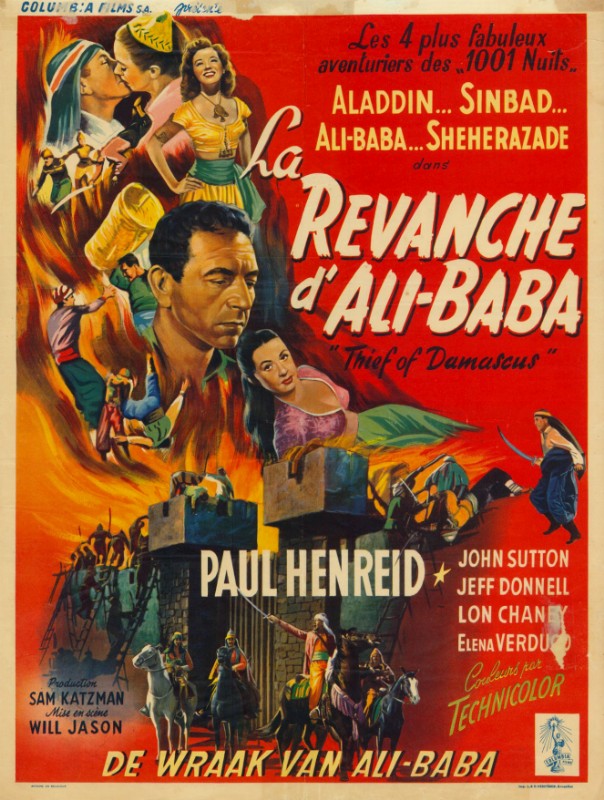 Repro 30x40cm - REVANCHE D'ALI BABA (la) - Belge