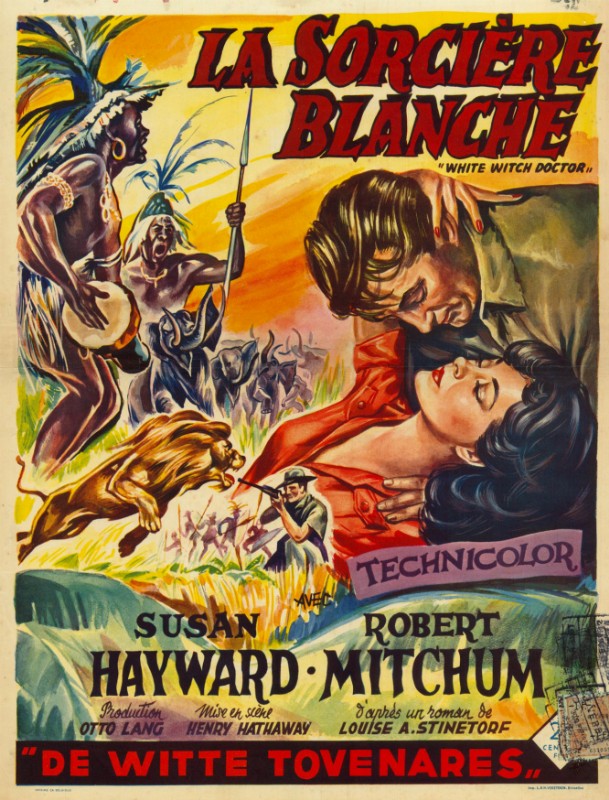 Repro 30x40cm - SORCIERE BLANCHE (la) - Belge