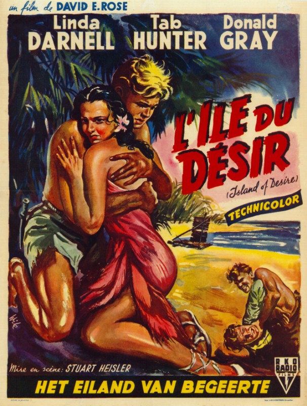 Repro 30x40cm - SATURDAY ISLAND - Belge