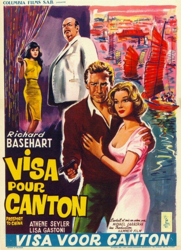 Repro 30x40cm - VISA TO CANTON - Belge