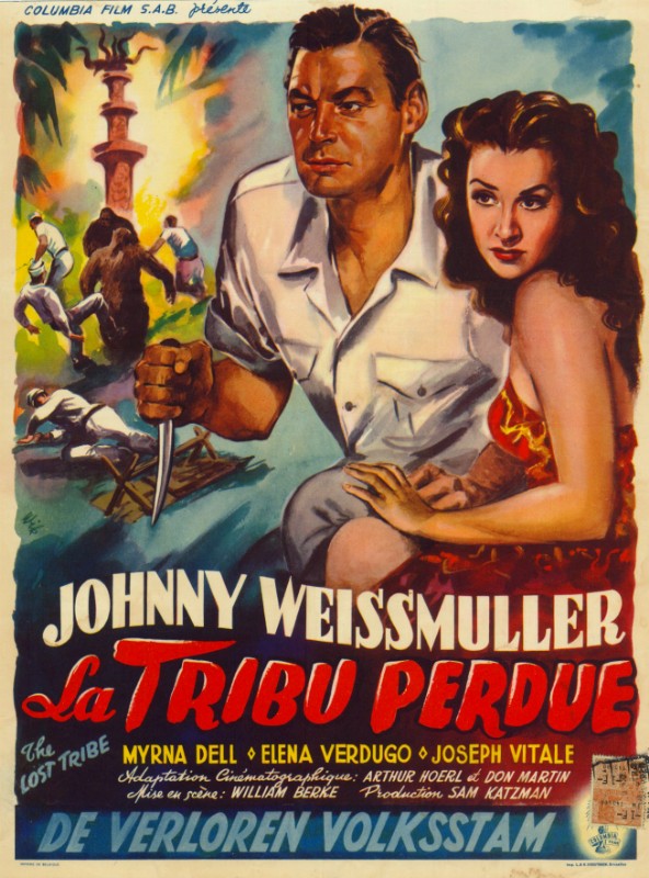Repro 30x40cm - TRIBU PERDUE (la) - Belge