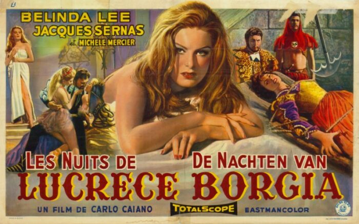 Repro 30x40cm - NUITS DE LUCRECE BORGIA (les) - Belge