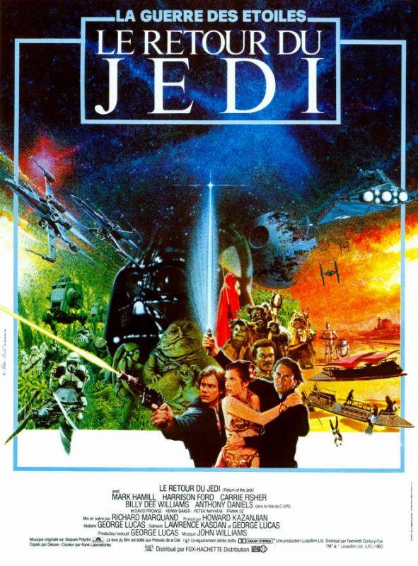 Repro 30x40cm - RETOUR DU JEDI (le) - Française