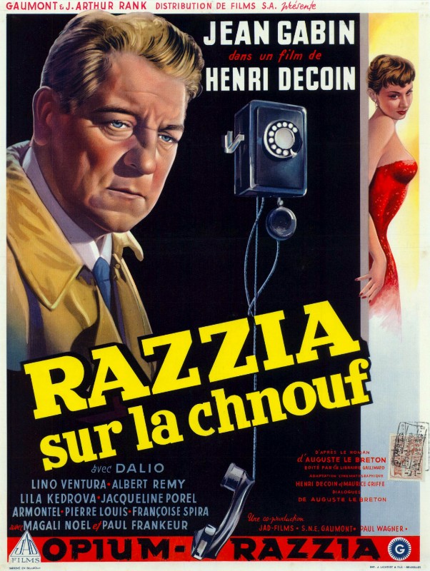 Repro 30x40cm - RAZZIA SUR LA CHNOUF - Belge