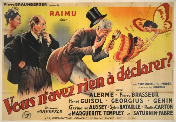Affiche - VOUS N'AVEZ RIEN A DECLARER ? - 240x160cm