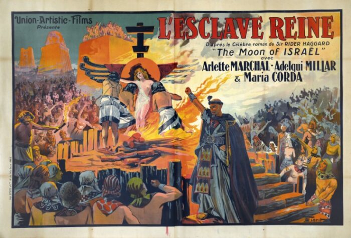 Repro 30x40cm - ESCLAVE REINE (l') - Française