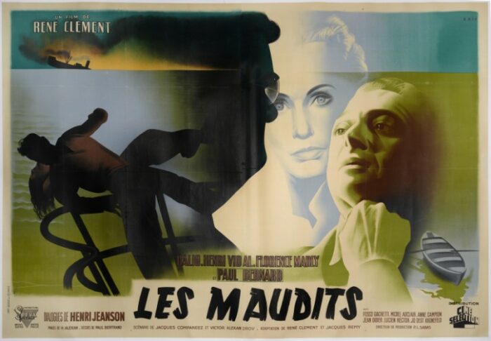Repro 30x40cm - MAUDITS (les) - Française