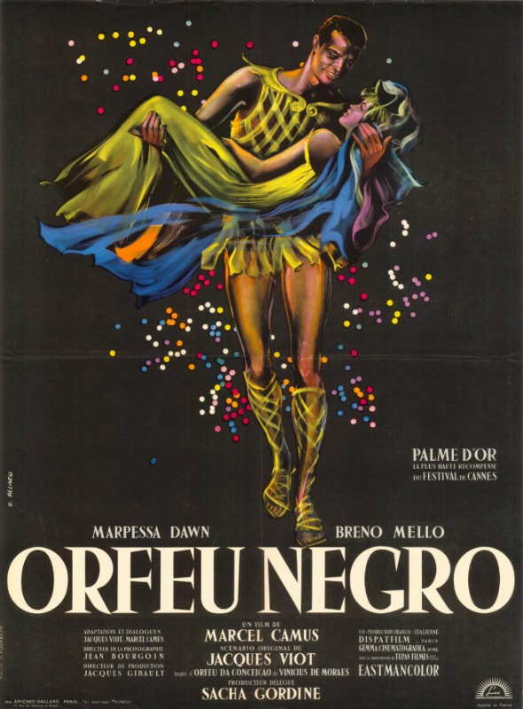 Affiche - ORFEU NEGRO - Ressortie 60x80cm