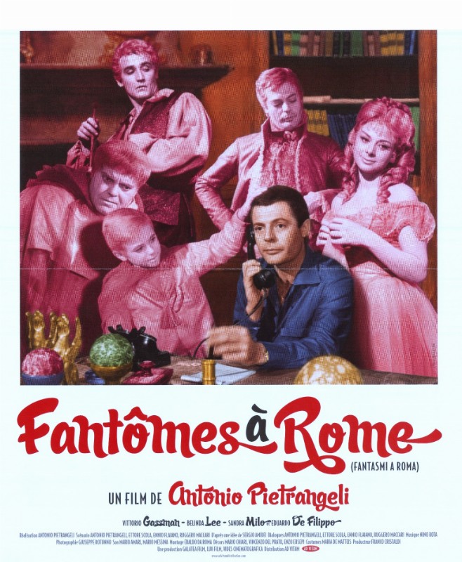 Affiche - FANTOMES A ROME - Ressortie 40x55cm