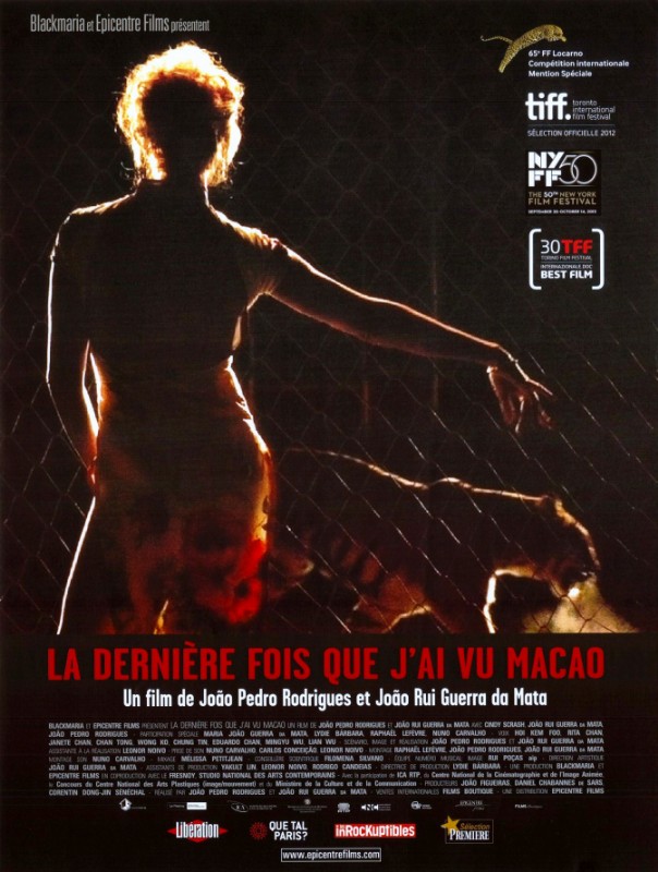Affiche - DERNIERE FOIS QUE J'AI VU MACAO (la) - 40x55cm