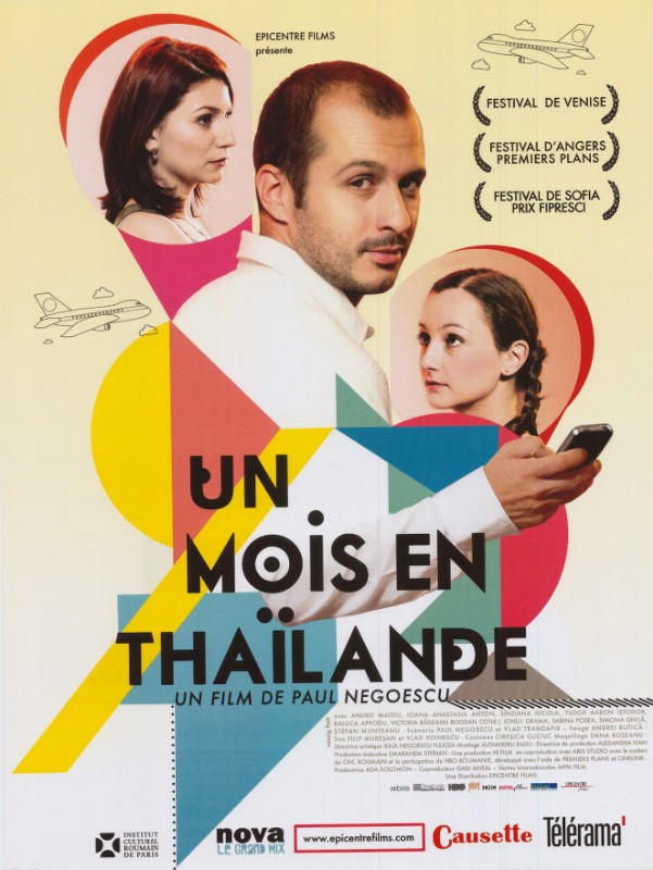 Affiche - UN MOIS EN THAILANDE - 40x55cm