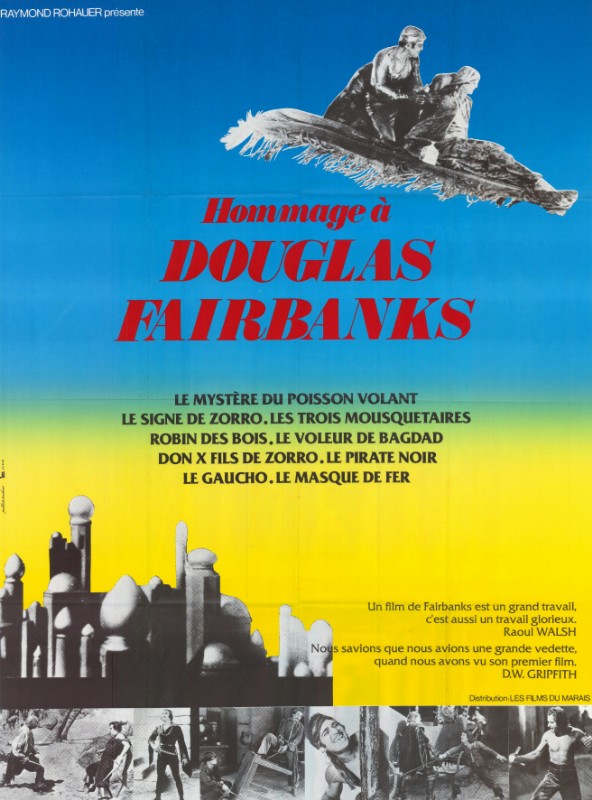 Affiche - HOMMAGE A DOUGLAS FAIRBANKS - 120x160cm