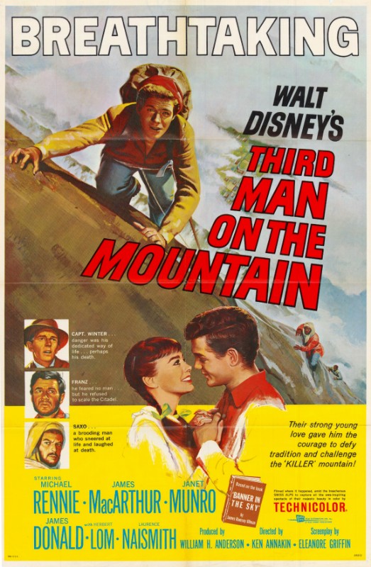 Affiche - TROISIEME HOMME SUR LA MONTAGNE (le) - 70x105cm