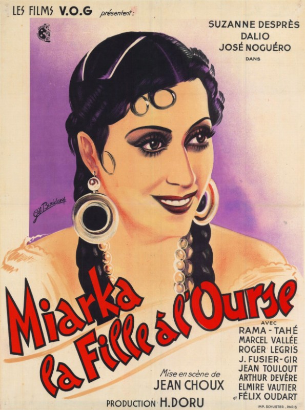 Affiche - MIARKA LA FILLE A L'OURS - 60x80cm