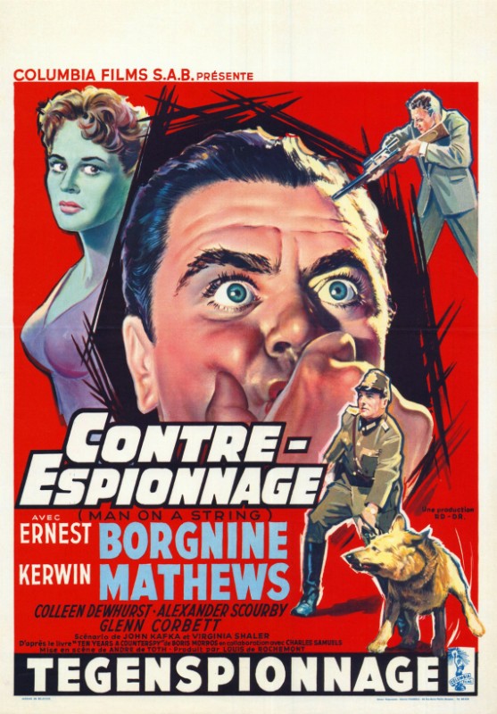 Affiche - CONTRE-ESPIONNAGE - 36x56cm