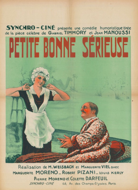 Affiche - PETITE BONNE SERIEUSE - 60x80cm