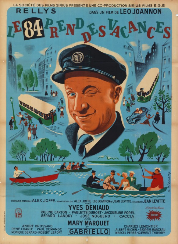 Affiche - QUATRE VINGT QUATRE PREND VACANCES (le) - 120x160cm