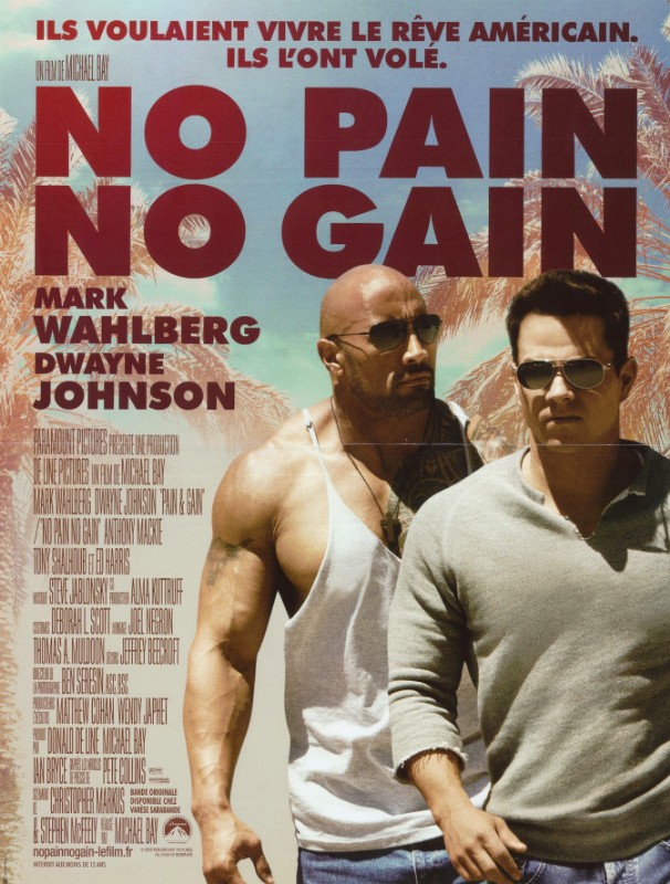 Affiche - NO PAIN NO GAIN - 40x55cm