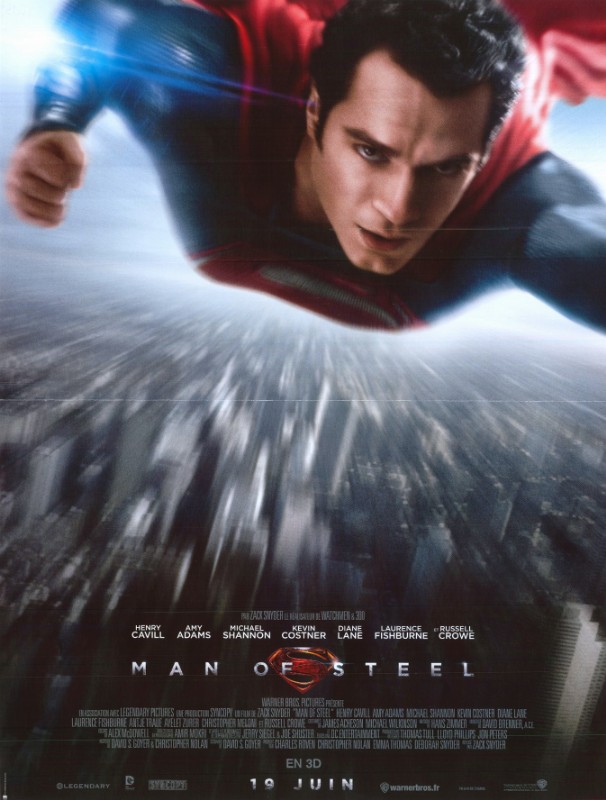 Affiche - MAN OF STEEL - 40x55cm C