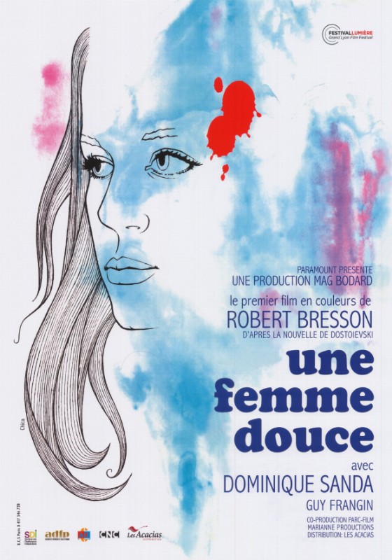 Affiche - UNE FEMME DOUCE - Ressortie 40x55cm