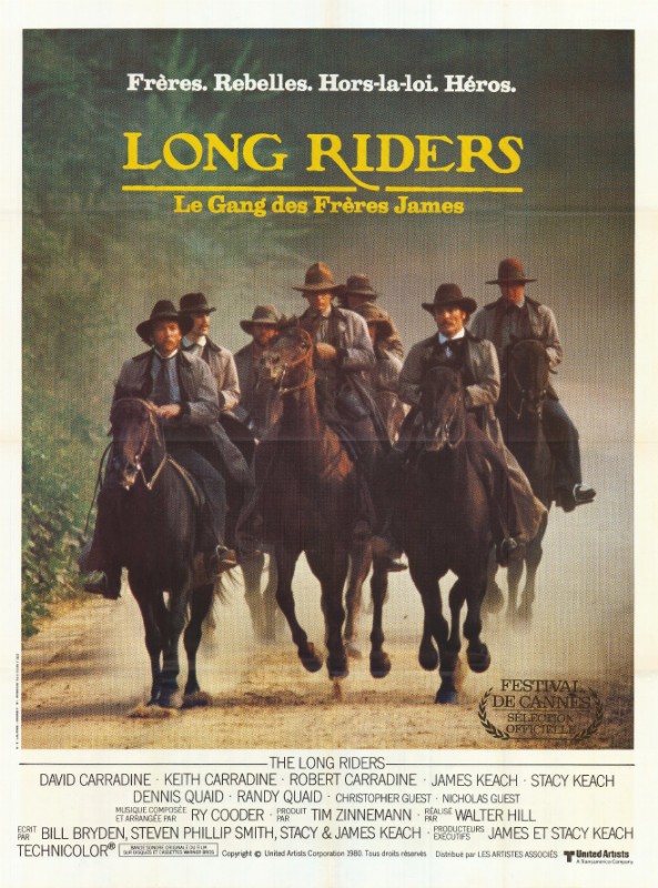 Affiche - LONG RIDERS (the) - LE GANG DES FRERES JAMES - 120x160cm
