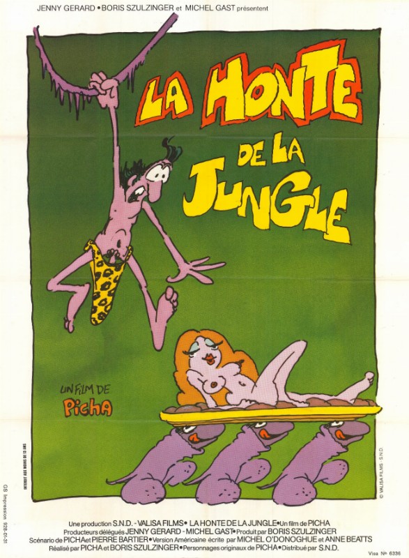 Affiche - TARZOON LA HONTE DE LA JUNGLE - 120x160cm