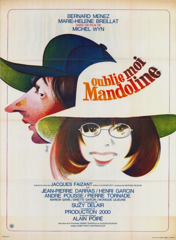 Affiche - OUBLIE-MOI, MANDOLINE - 120x160cm