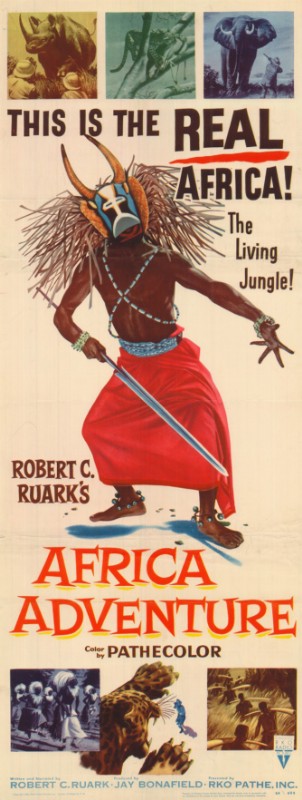 Affiche - AFRICA ADVENTURE - 36x92cm