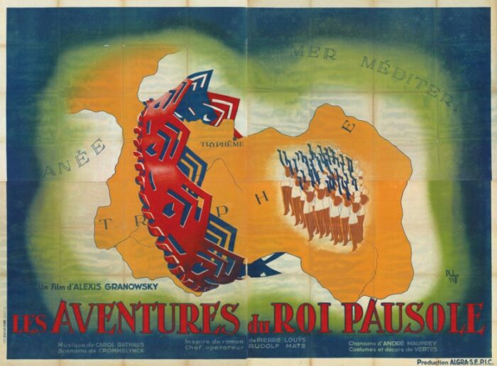 Affiche - AVENTURES DU ROI PAUSOLE (les) - 240x320cm