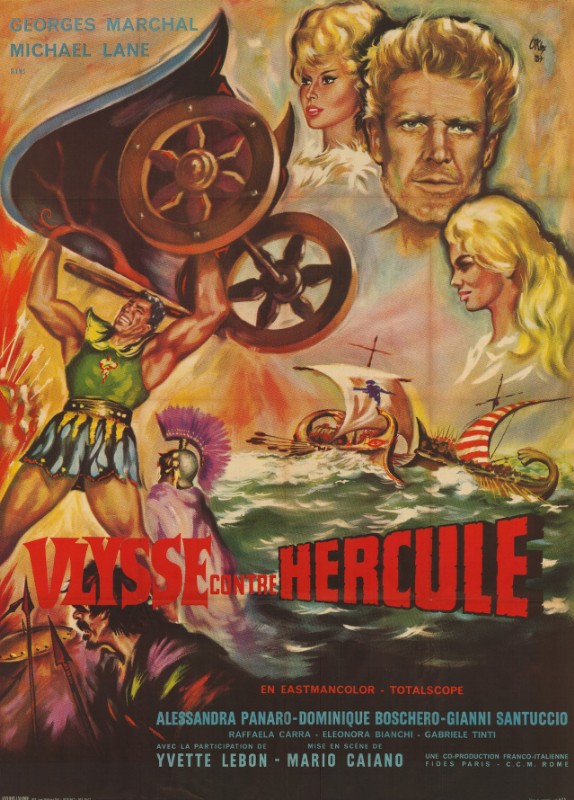 Affiche - ULYSSE CONTRE HERCULE - 120x160cm