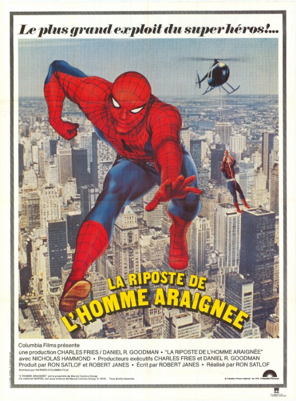Affiche - RIPOSTE DE L'HOMME ARAIGNEE (la) - 120x160cm