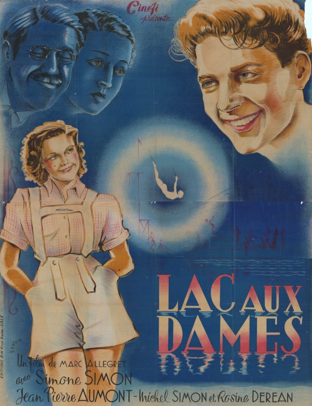 Affiche - LAC AUX DAMES - Ressortie 120x160cm