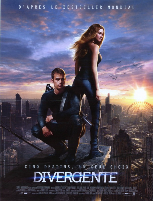 Affiche - DIVERGENTE - 40x55cm