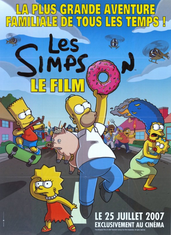 Affiche - SIMPSON - LE FILM (les) - 120x160cm