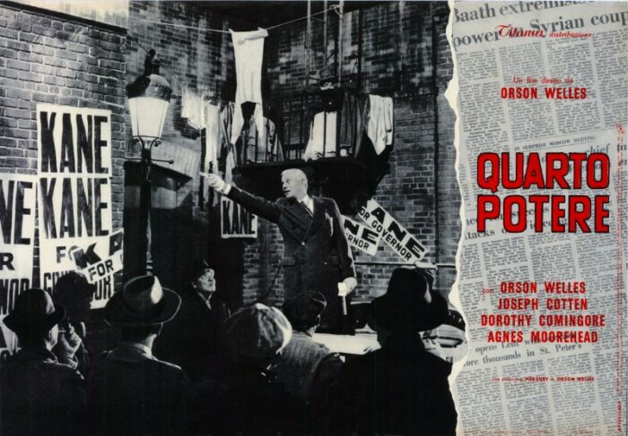 Affiche - CITIZEN KANE - Ressortie 47x66cm