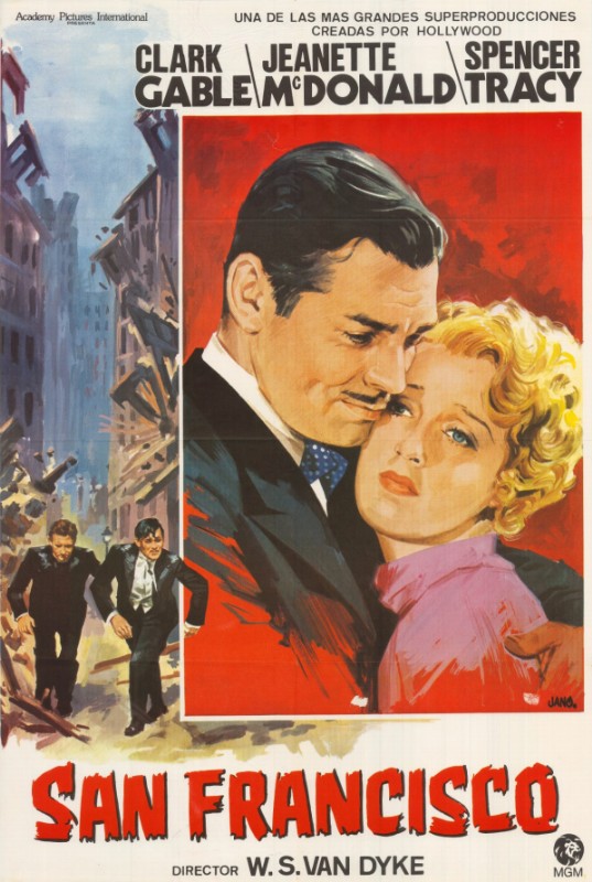Affiche - SAN FRANCISCO - Ressortie 70x105cm