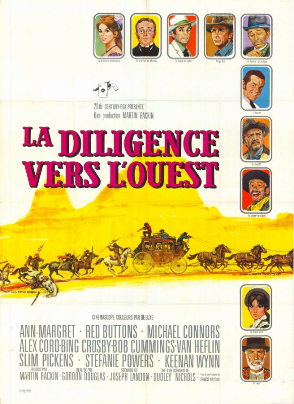 Affiche - DILIGENCE VERS L'OUEST (la) - 120x160cm