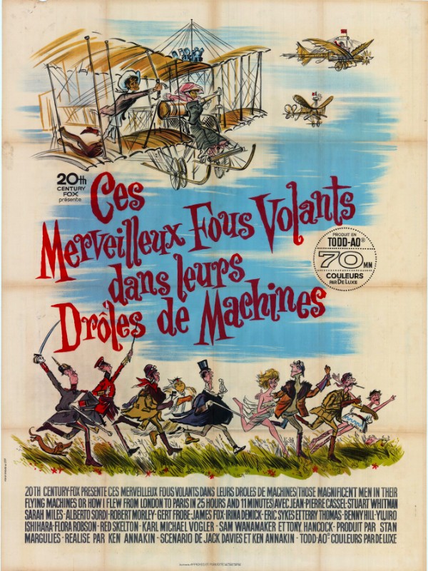 Affiche - CES MERVEILLEUX FOUS VOLANTS - 120x160cm