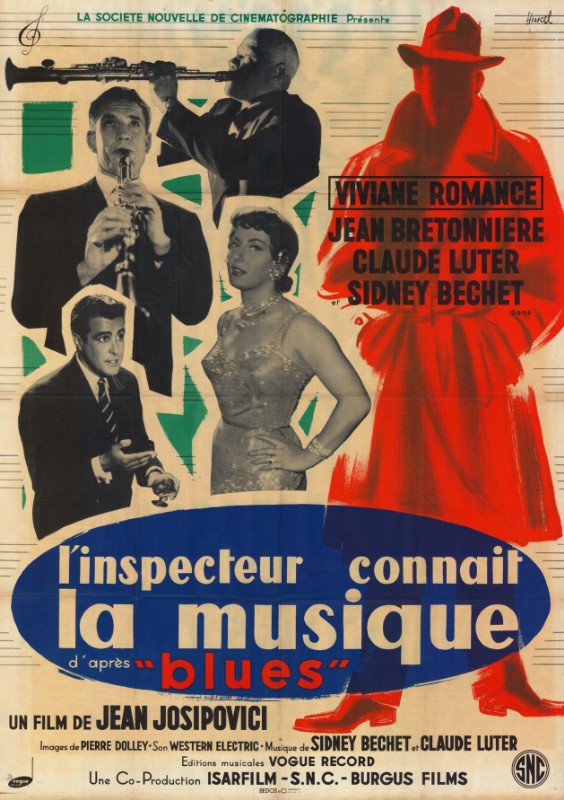 Affiche - INSPECTEUR CONNAIT LA MUSIQUE (l') - 120x160cm