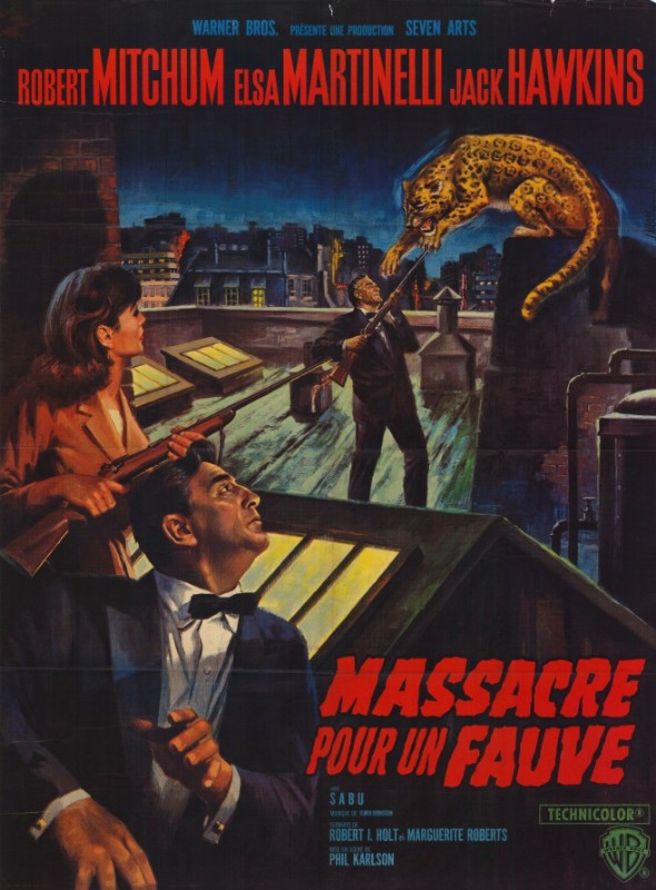 Affiche - MASSACRE POUR UN FAUVE - 120x160cm