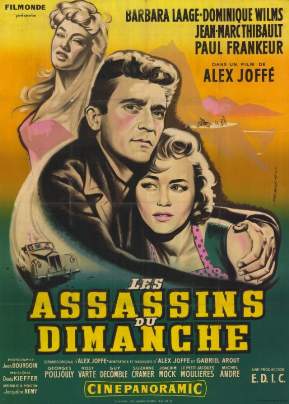Affiche - ASSASSINS DU DIMANCHE (les) - 120x160cm