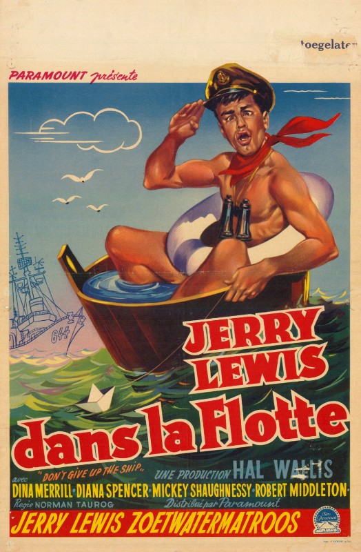 Affiche - DON'T GIVE UP THE SHIP - 36x56cm