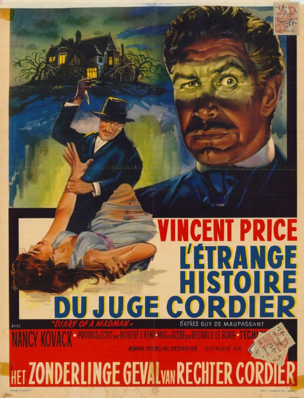 Affiche - ETRANGE HISTOIRE DU JUGE CORDIER (l') - 36x56cm