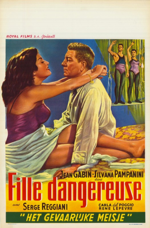 Affiche - FILLE DANGEREUSE - 36x56cm