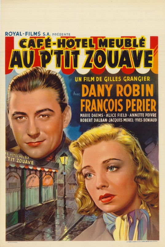 Affiche - AU P'TIT ZOUAVE - 36x56cm